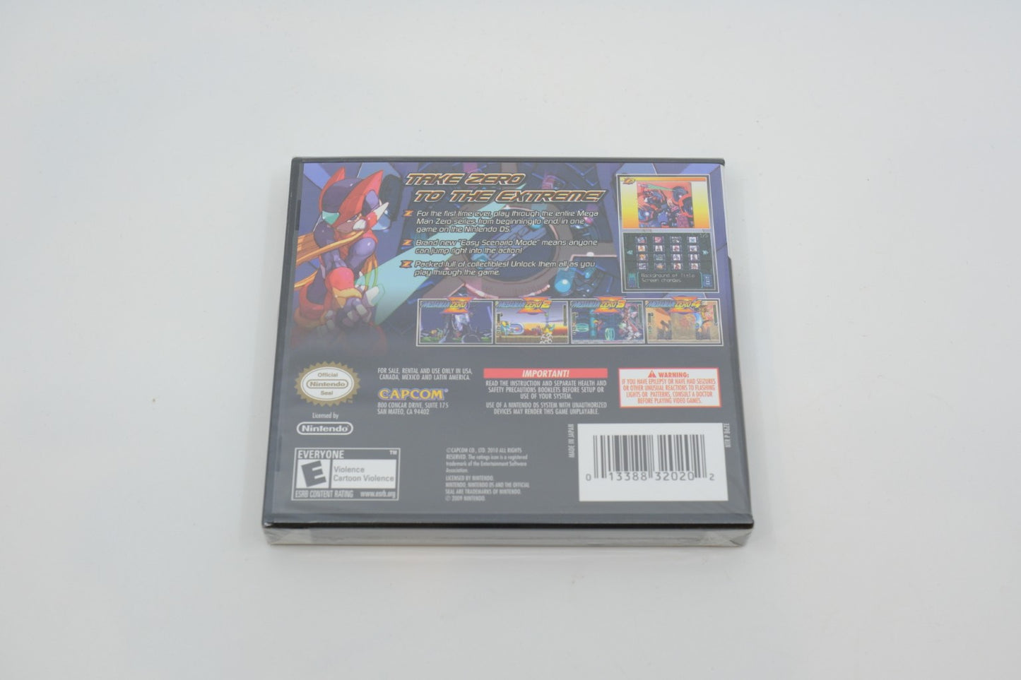 Mega Man Zero Collection — Factory‑Sealed First Print (Nintendo DS, 2010)