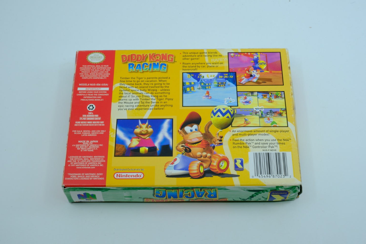 Diddy Kong Racing - Complete in Box