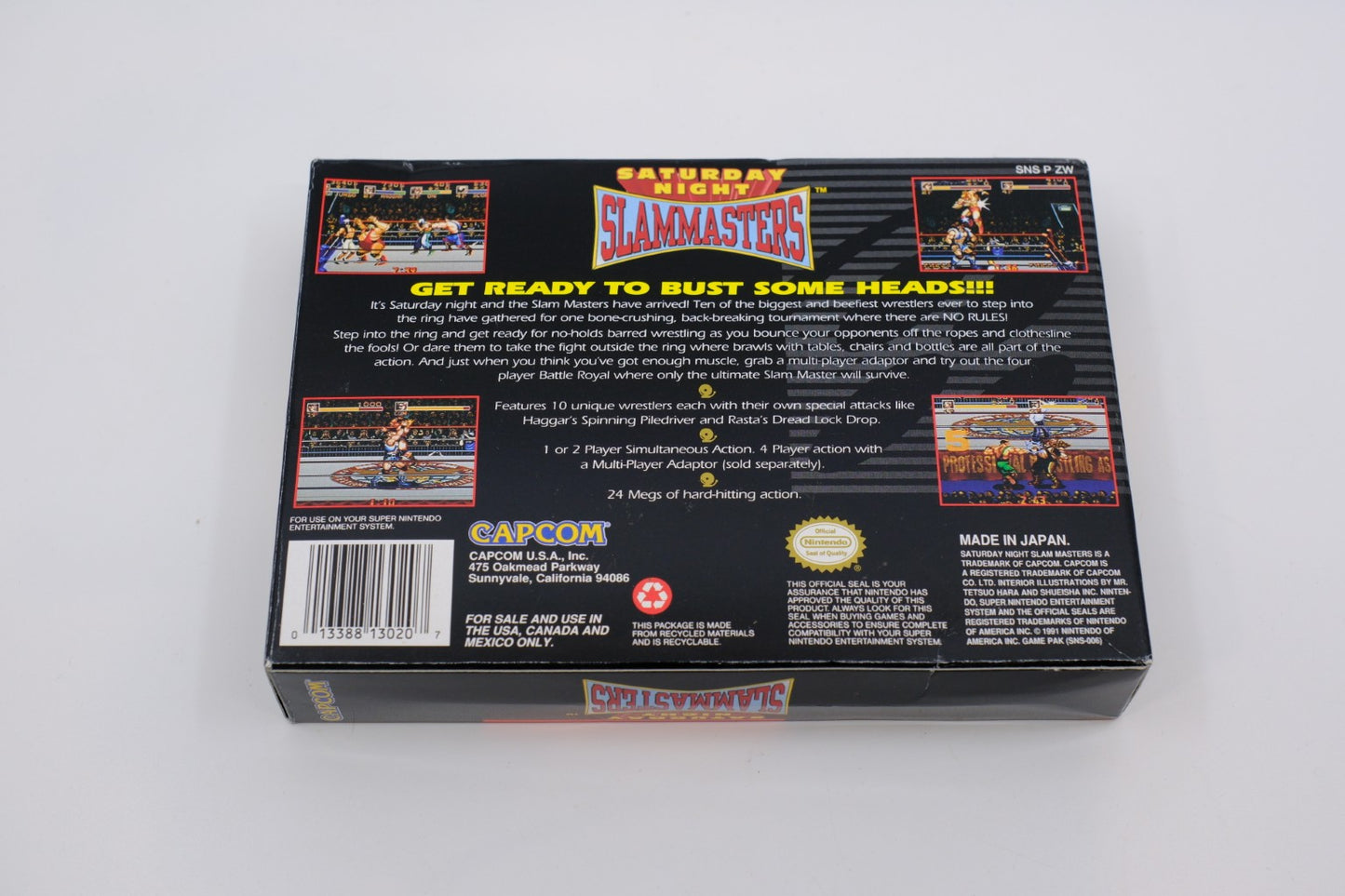 Saturday Night Slam Masters — Complete in Box