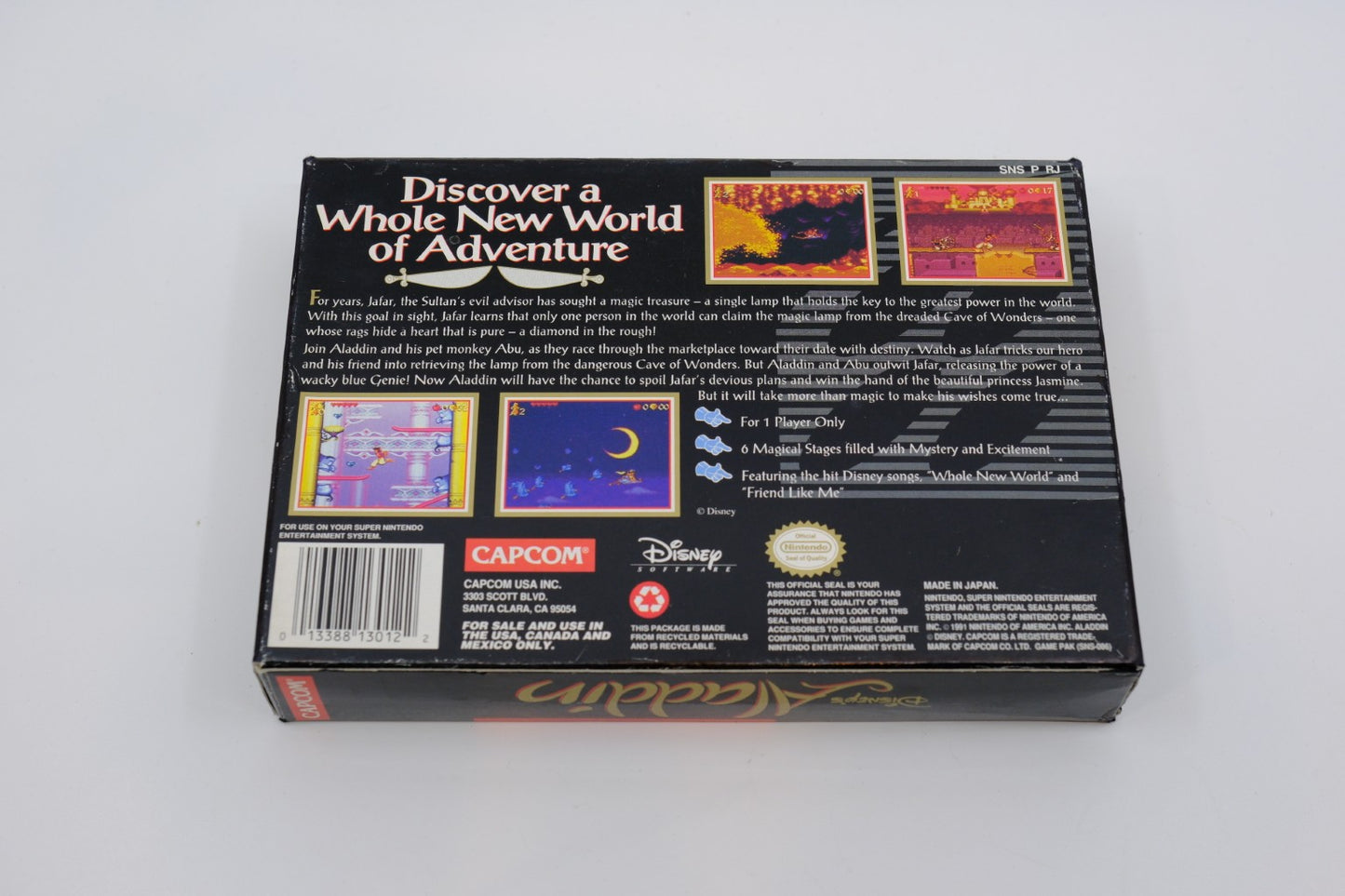 Disney’s Aladdin — Complete in Box