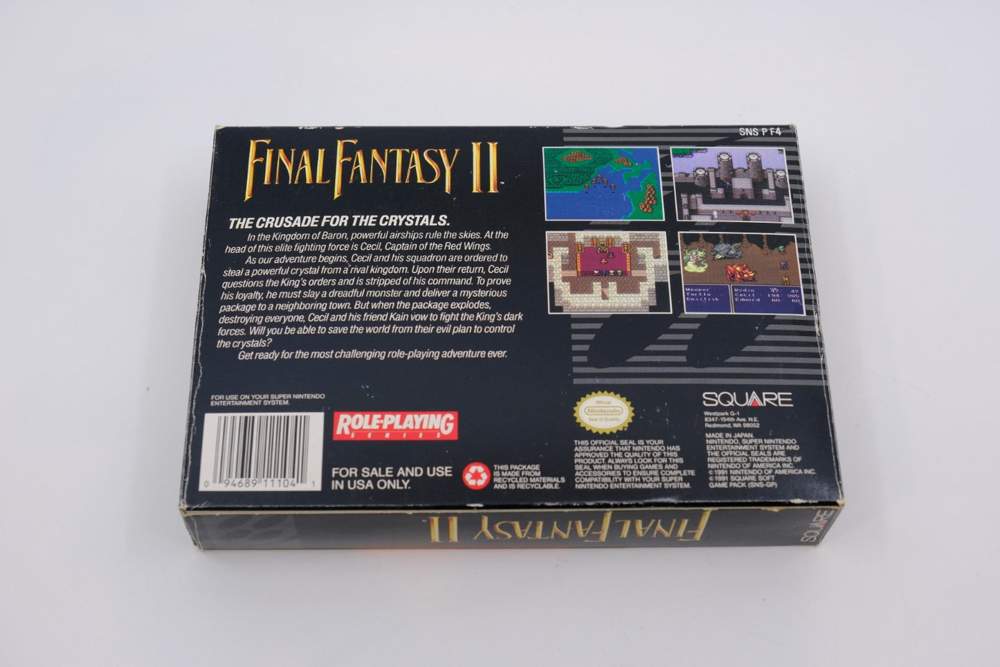Final Fantasy II — Complete in Box