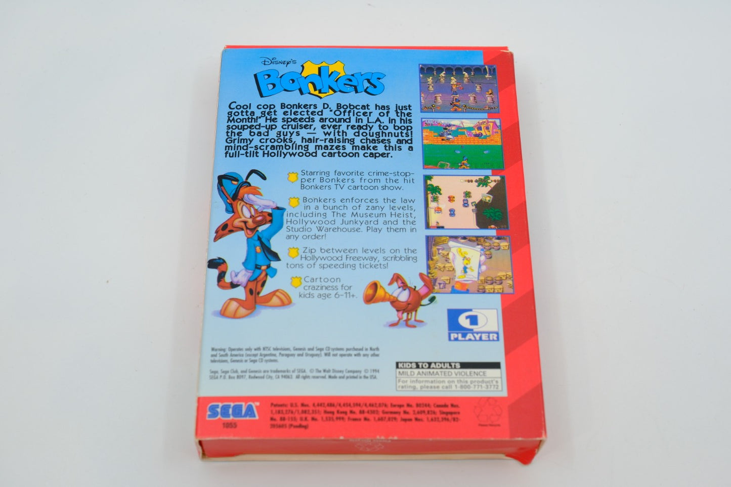 Disney’s Bonkers — Complete in Box