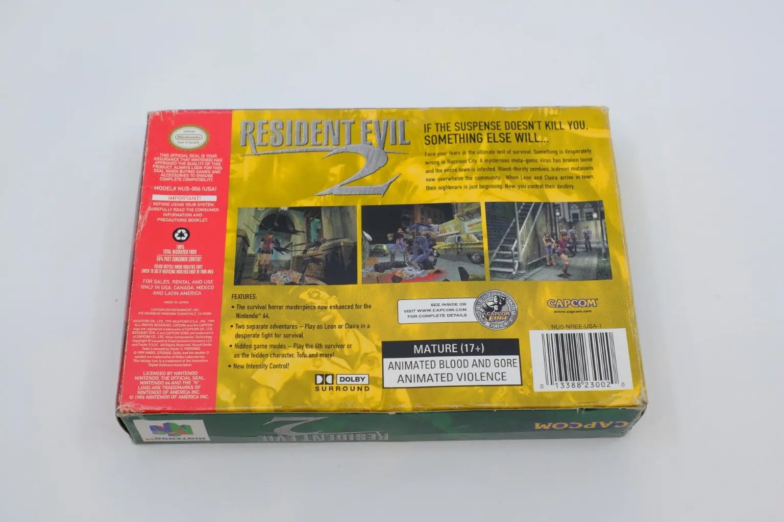 Resident Evil 2 – Complete in Box RetroGate - Your Gateway to Classic Gaming