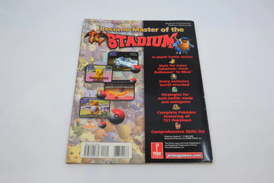 Pokémon Stadium — Prima’s Official Strategy Guide (N64) RetroGate - Your Gateway to Classic Gaming