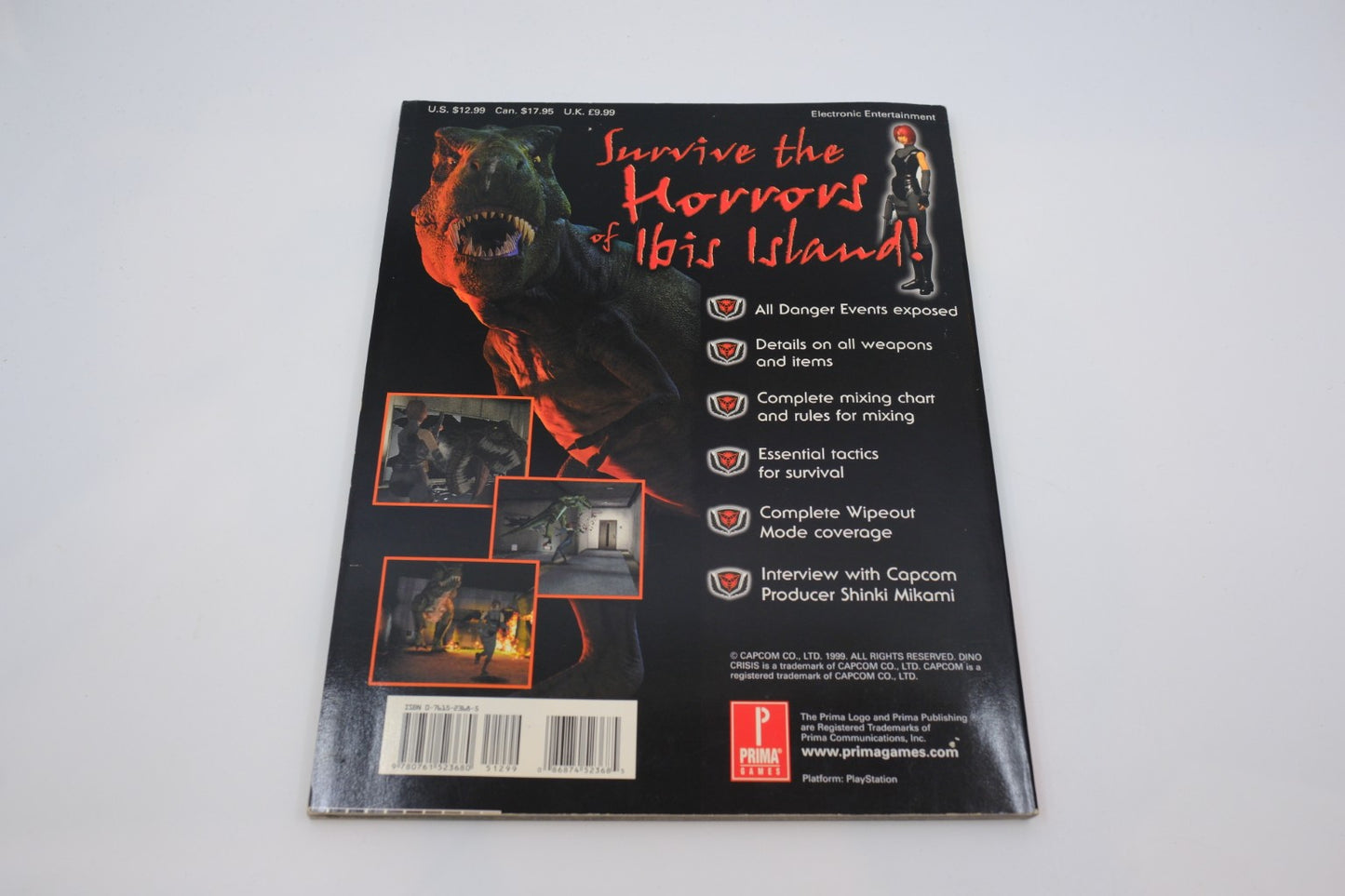 Dino Crisis — Prima’s Official Strategy Guide (PS1) Toys“R”Us