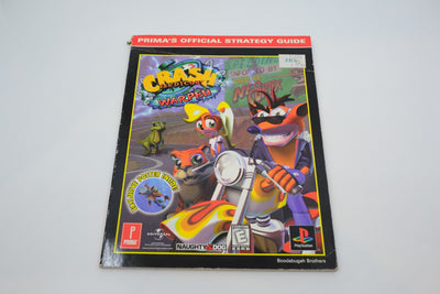 Crash Bandicoot : Warped — Prima Official Strategy Guide (PS1)