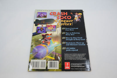 Crash Bandicoot : Warped — Prima Official Strategy Guide (PS1)