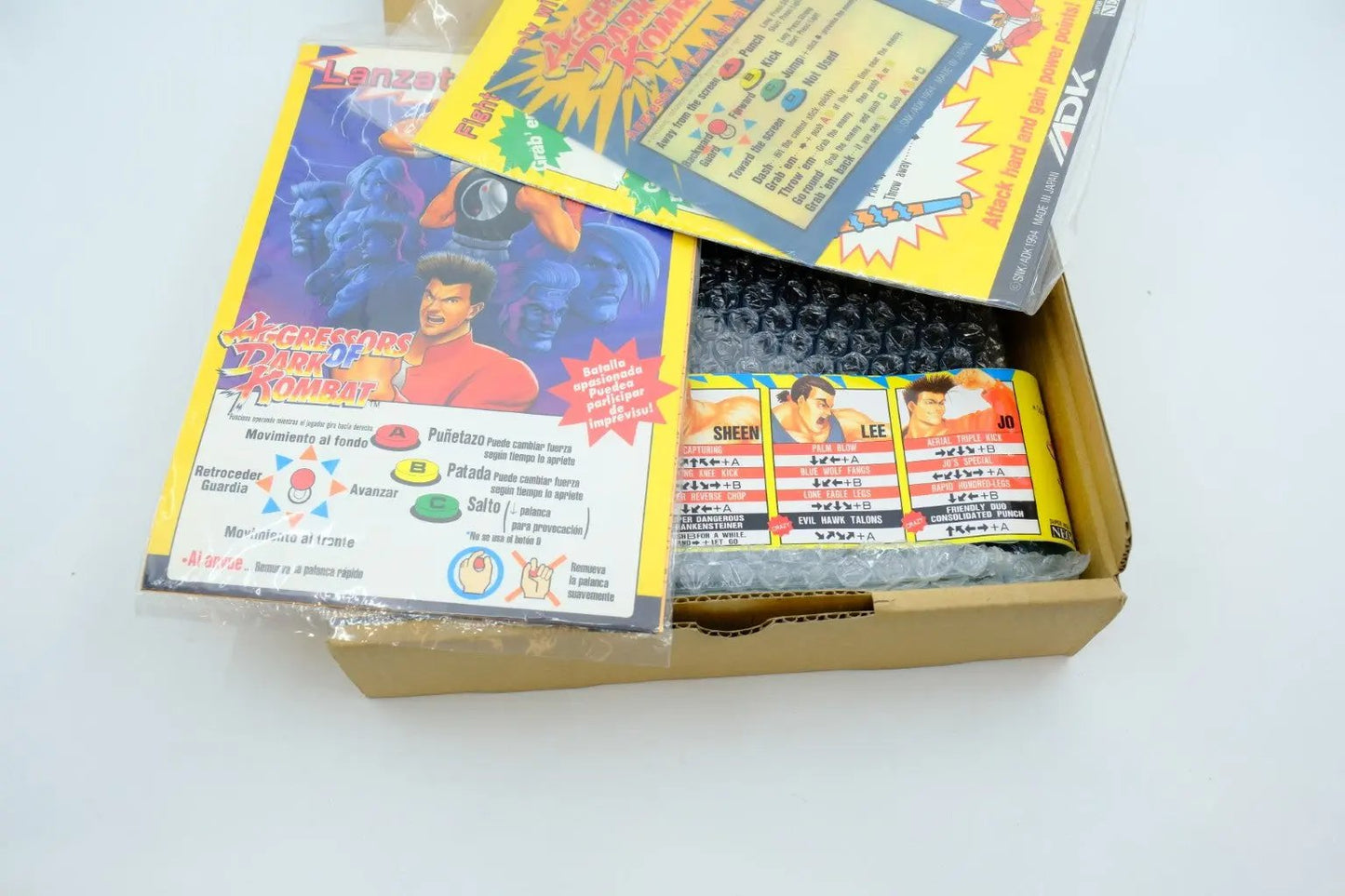 Aggressors of Dark Kombat — Matching‑Serial MVS Kit RetroGate - Your Gateway to Classic Gaming