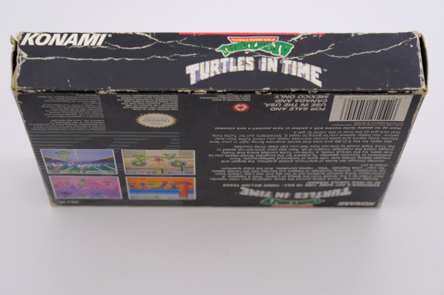 Teenage Mutant Ninja Turtles IV: Turtles in Time — Complete in box
