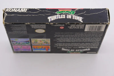 Teenage Mutant Ninja Turtles IV: Turtles in Time — Complete in box RetroGate - Your Gateway to Classic Gaming