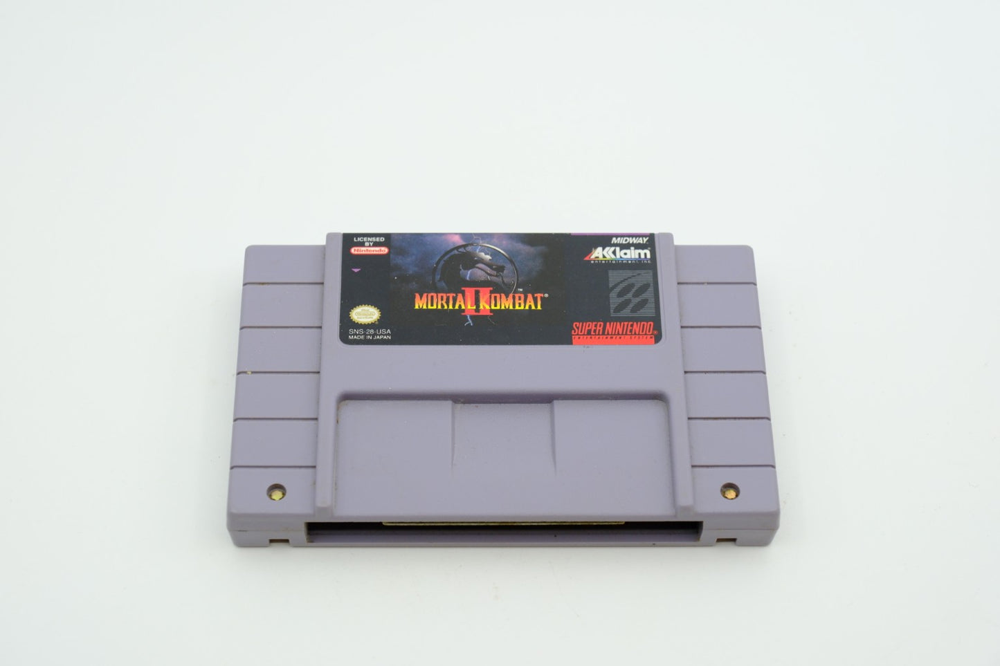 Mortal Kombat 2 – Loose cartridge