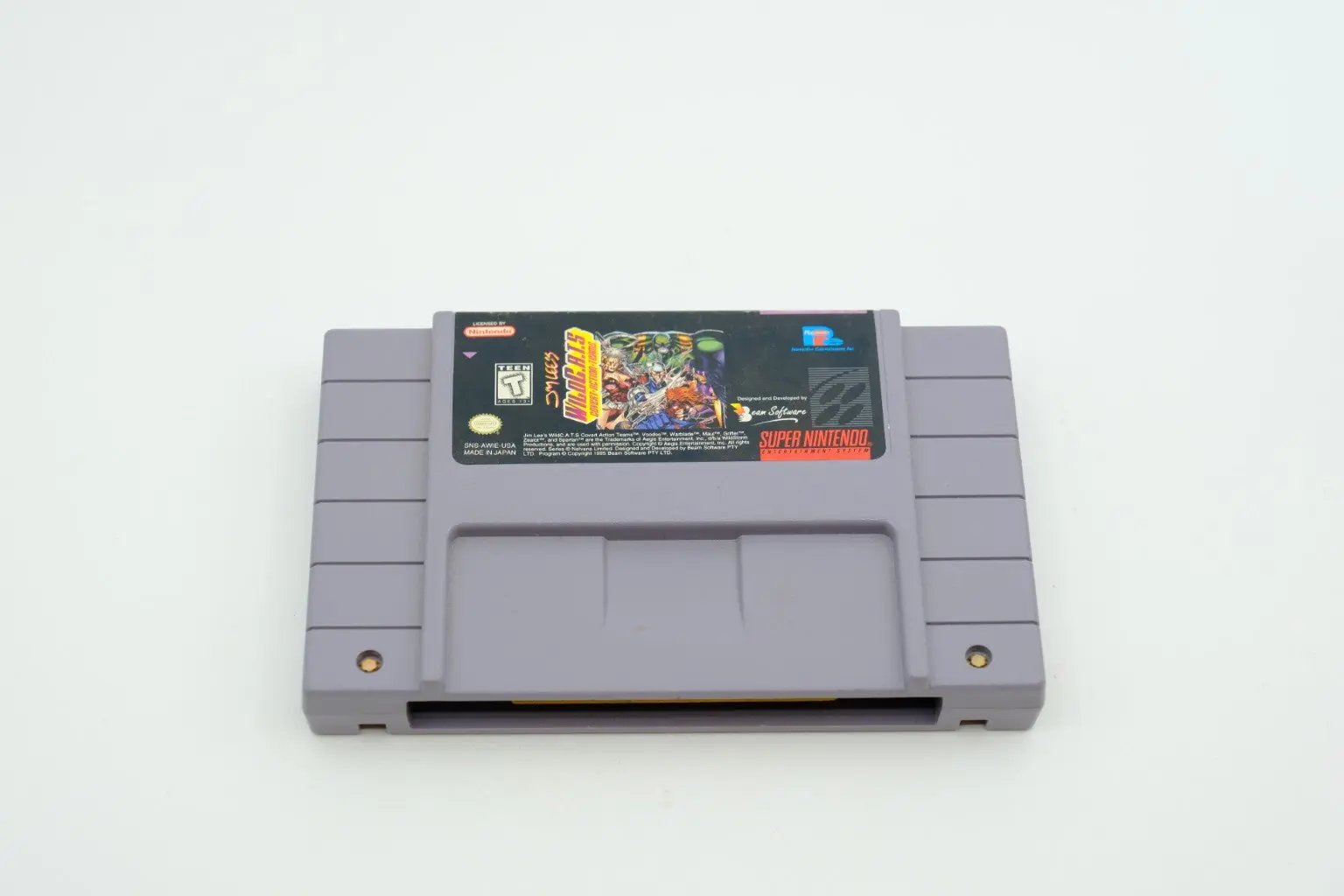 Jim Lee's Wild C.A.T.S. – Loose cartridge RetroGate - Your Gateway to Classic Gaming