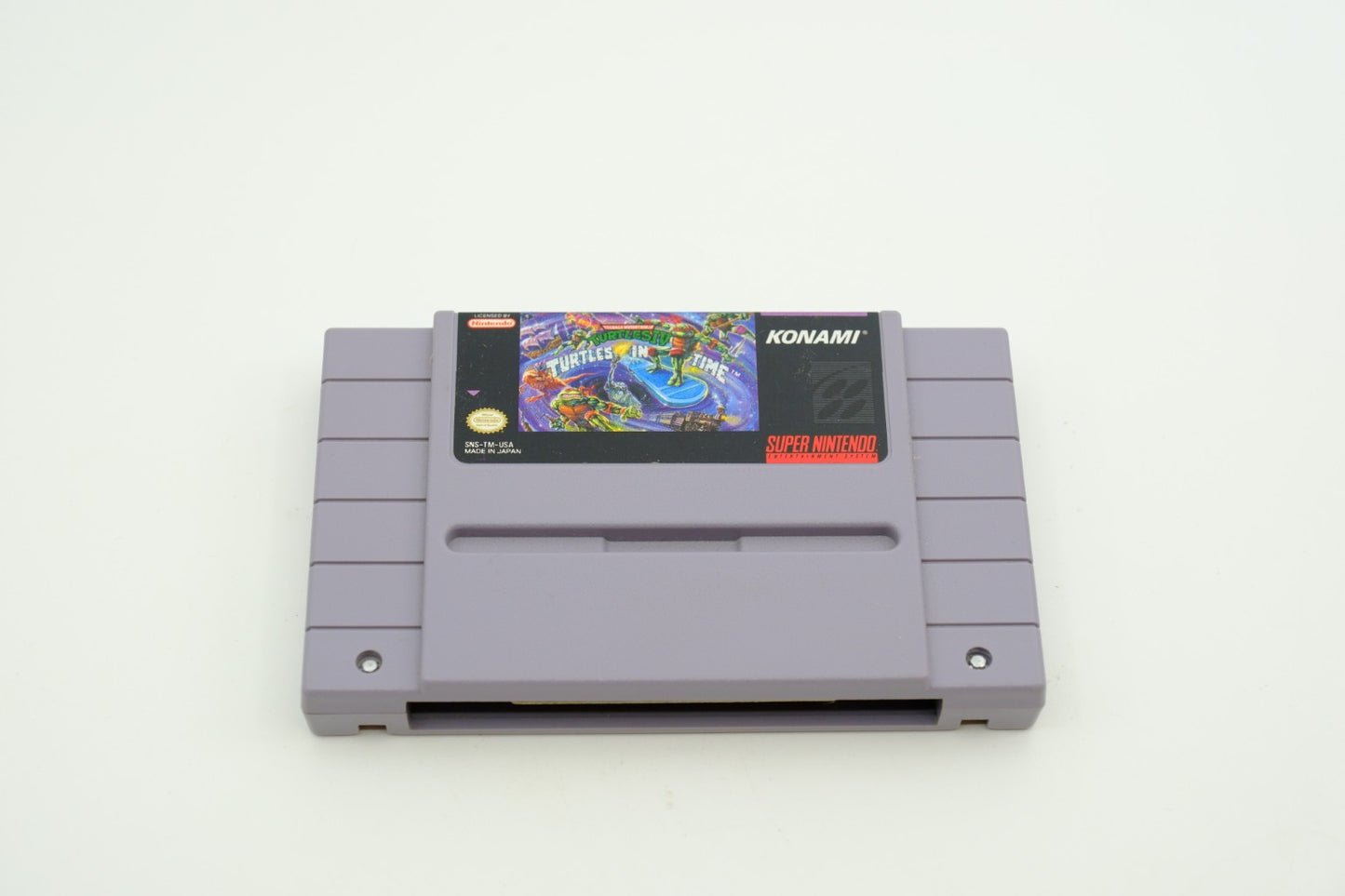 Teenage Mutant Ninja Turtles IV: Turtles in Time – Loose cartridge