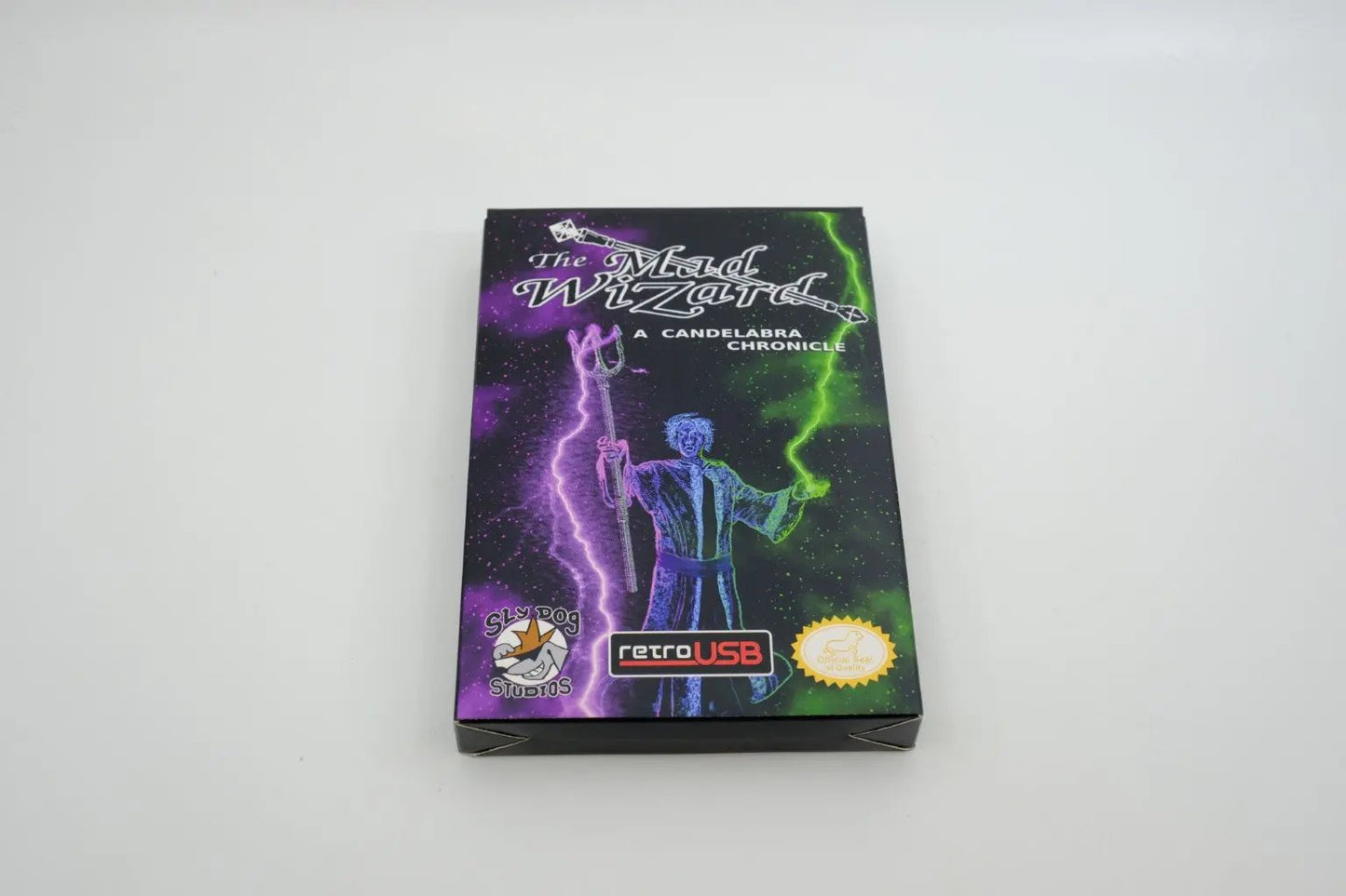 The Mad Wizard: A Candelabra Chronicle – in box RetroGate - Your Gateway to Classic Gaming