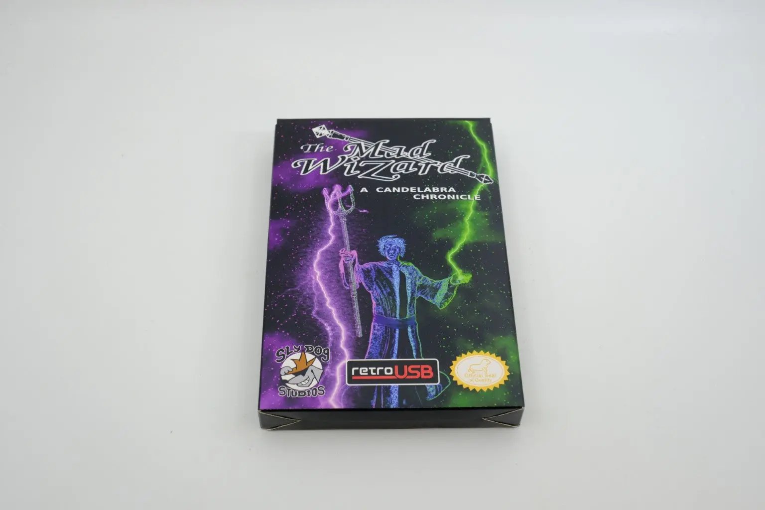 The Mad Wizard: A Candelabra Chronicle – in box RetroGate - Your Gateway to Classic Gaming