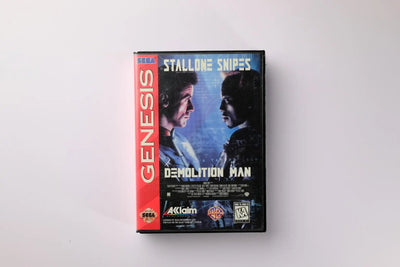 Demolition Man Sega Genesis Complete RetroGate - Your Gateway to Classic Gaming