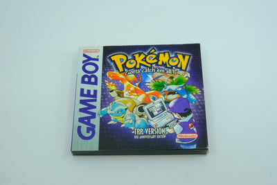 Pokémon TPP Version Red Anniversary Edition (Game Boy) – Fan-Made Reproduction / Homebrew