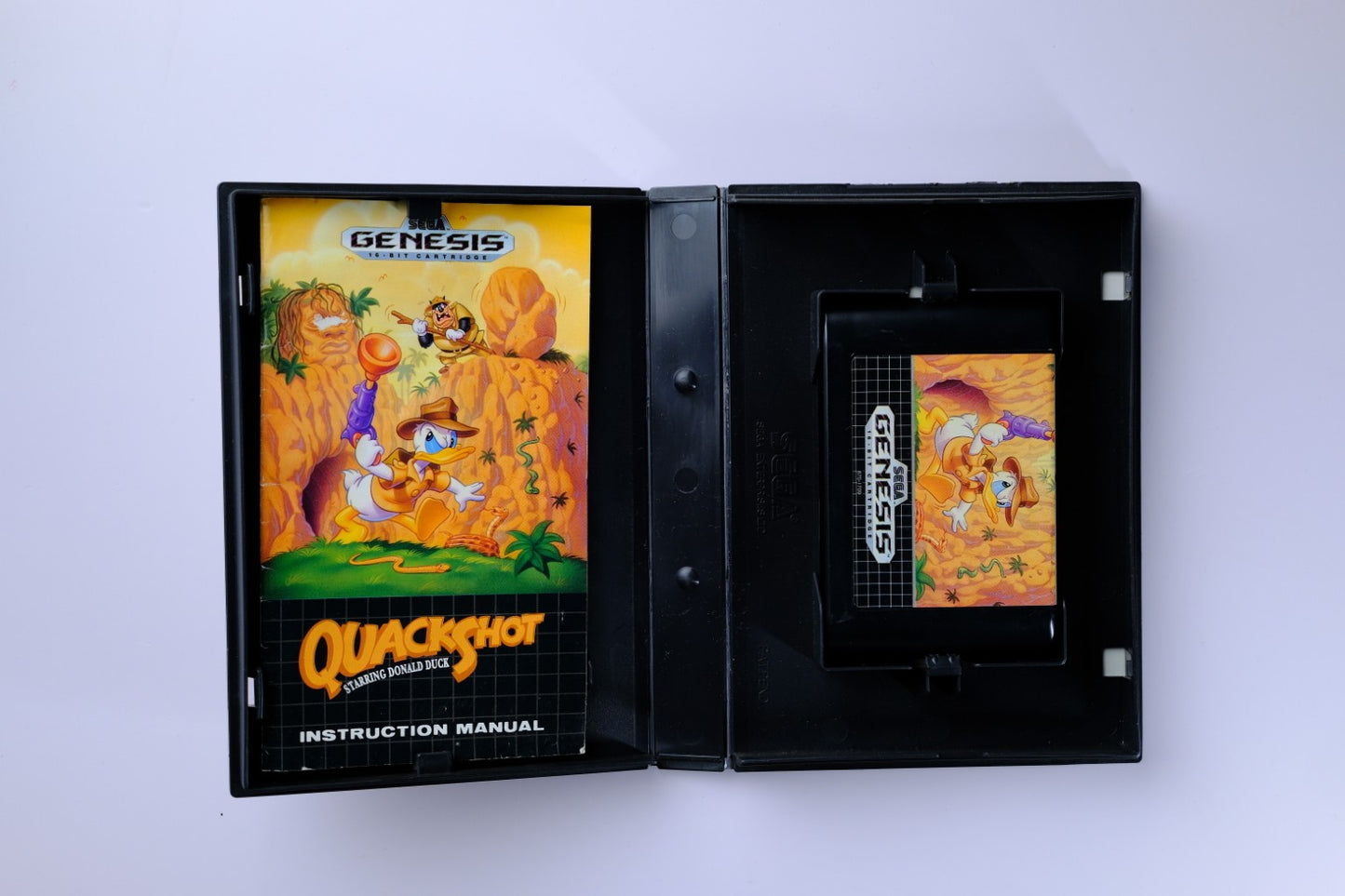 QuackShot Starring Donald Duck Sega Genesis Complete
