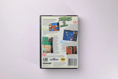Zombies Ate My Neighbors Sega Genesis Complete RetroGate - Your Gateway to Classic Gaming