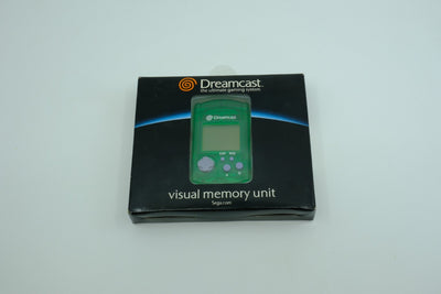 Dreamcast Visual Memory Unit (Green) – Brand New