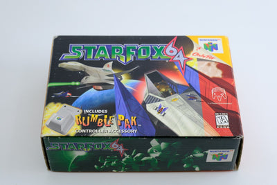 Star Fox 64 – Rumble Pak Bundle – Complete in Box