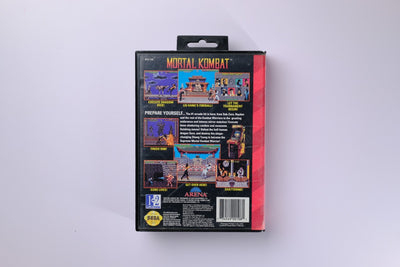 Mortal Kombat Sega Genesis Complete