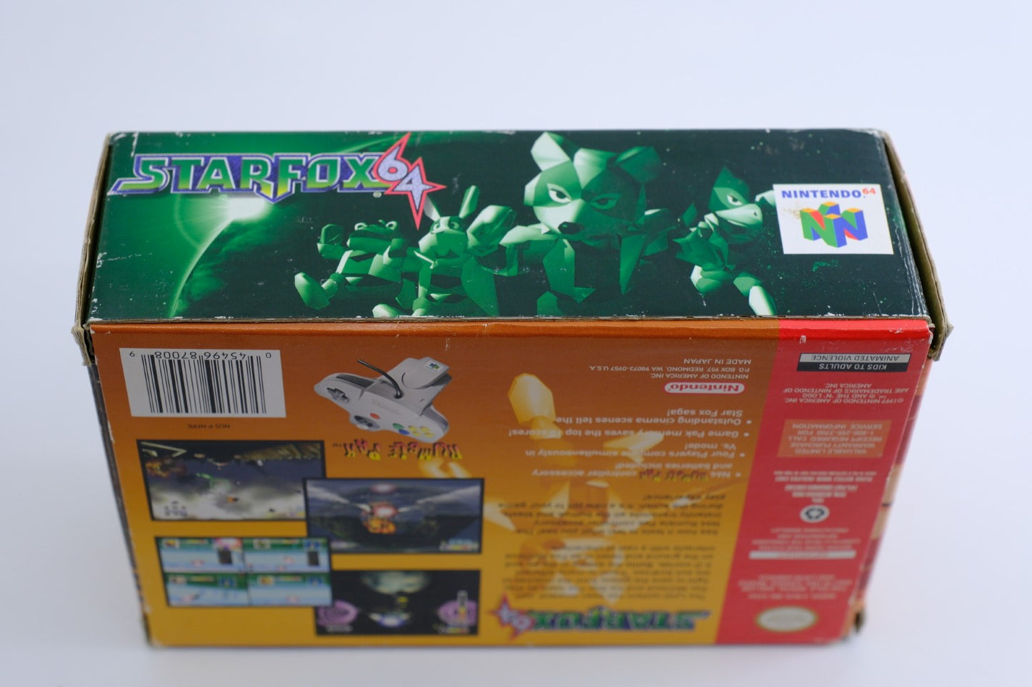 Star Fox 64 – Rumble Pak Bundle – Complete in Box