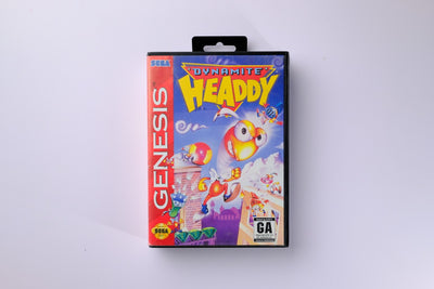 Dynamite Headdy Sega Genesis Complete