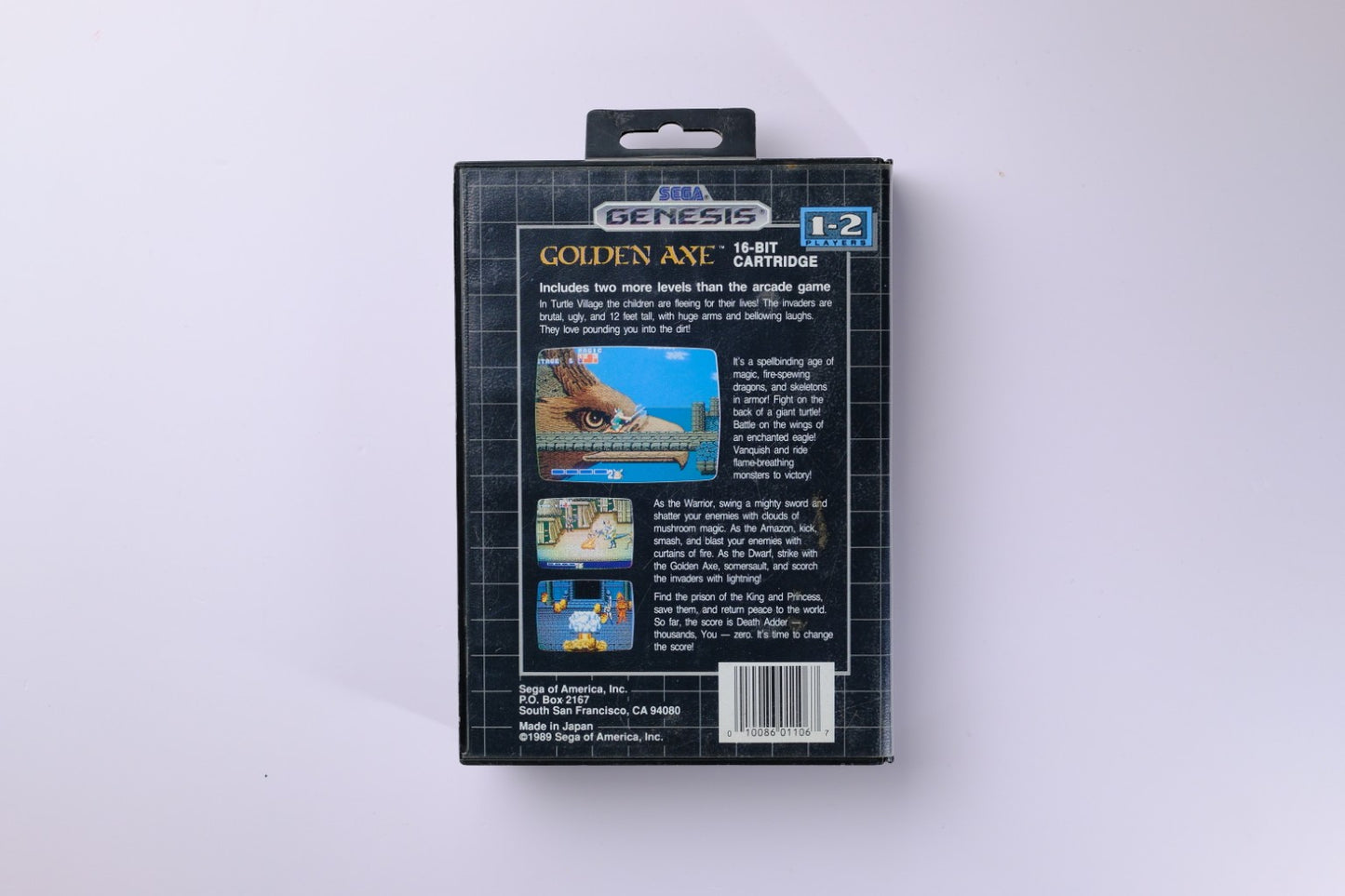 Golden Axe Sega Genesis Complete