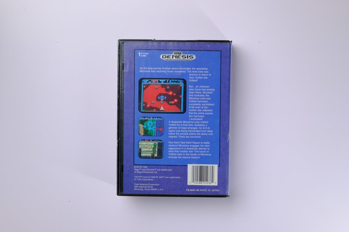 Ultimate Qix Sega Genesis Complete