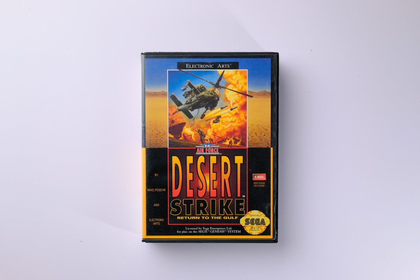 Desert Strike Return to the Gulf Sega Genesis Complete