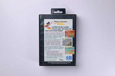 World of Illusion Sega Genesis Complete