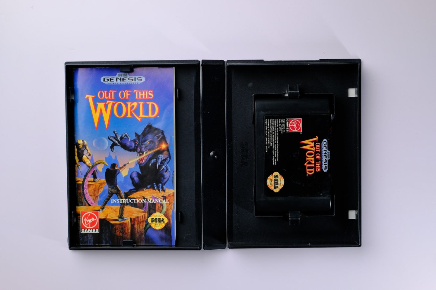 Out of This World Sega Genesis Complete