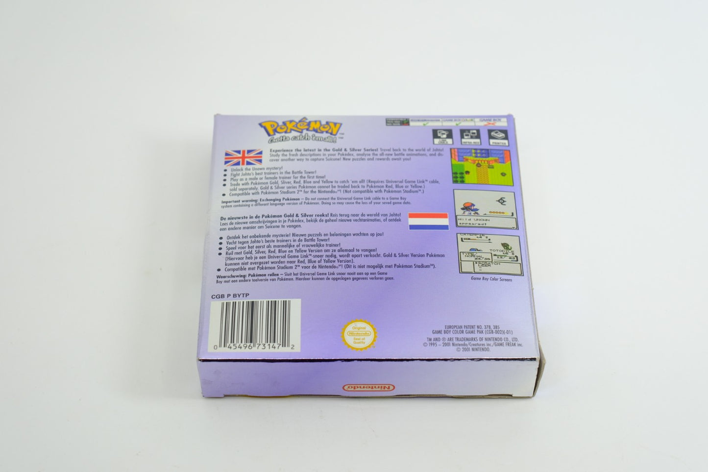 Pokémon Crystal Version – Complete in Box PAL