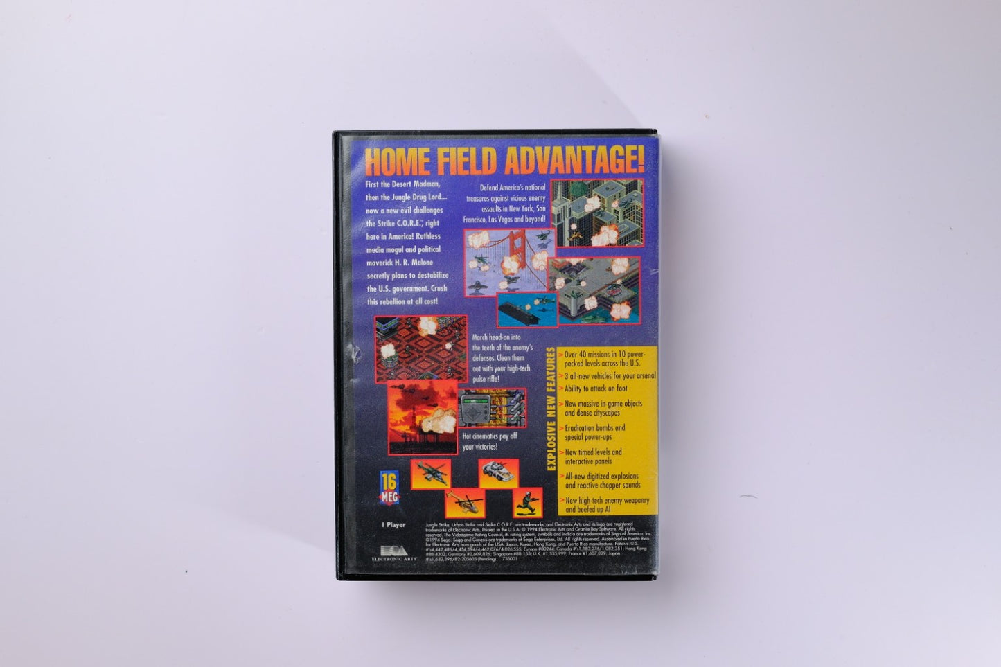 Urban Strike Sega Genesis Complete