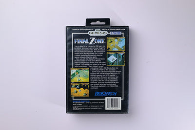 Final Zone Sega Genesis Complete