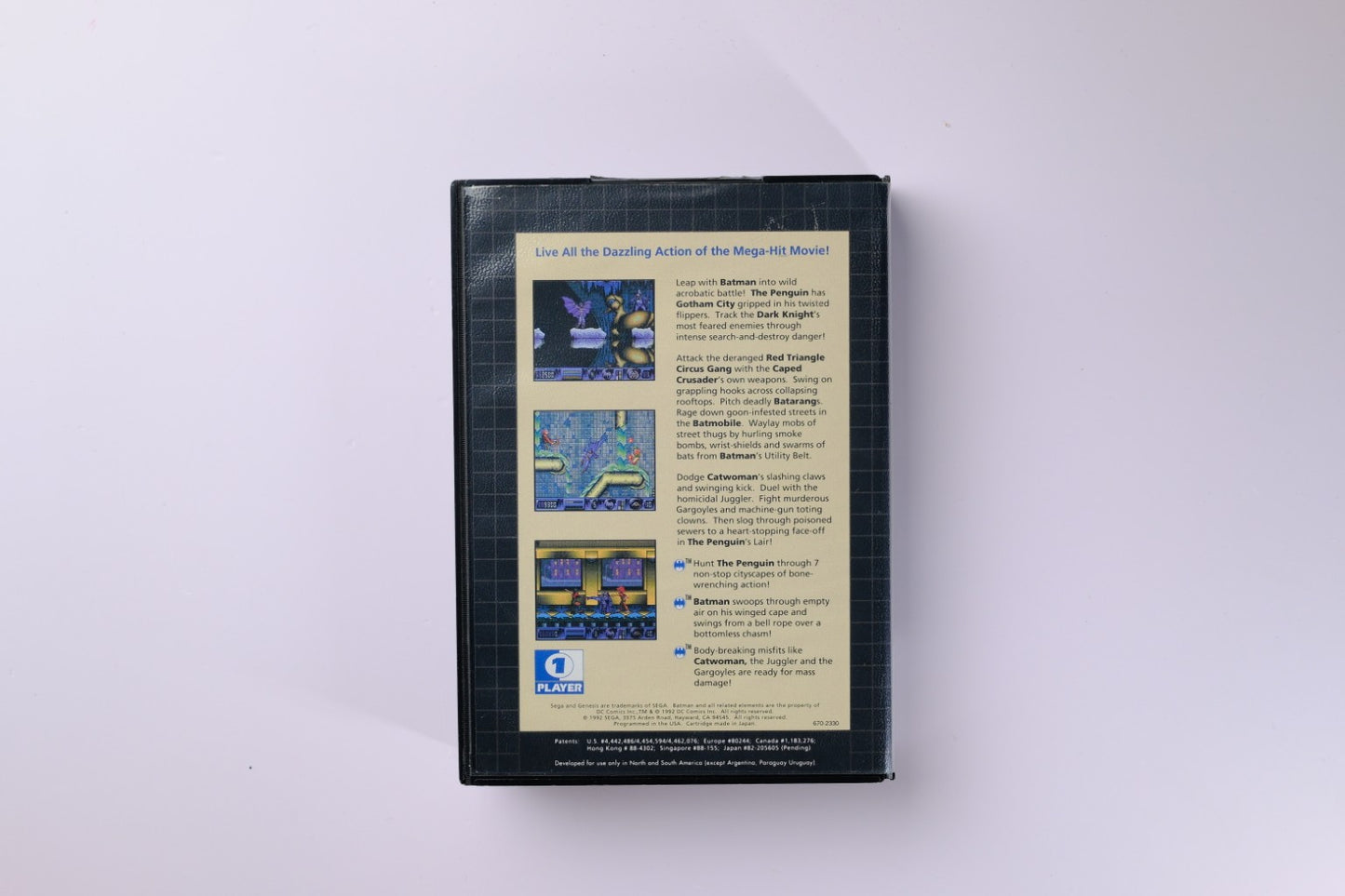 Batman Returns Sega Genesis Complete