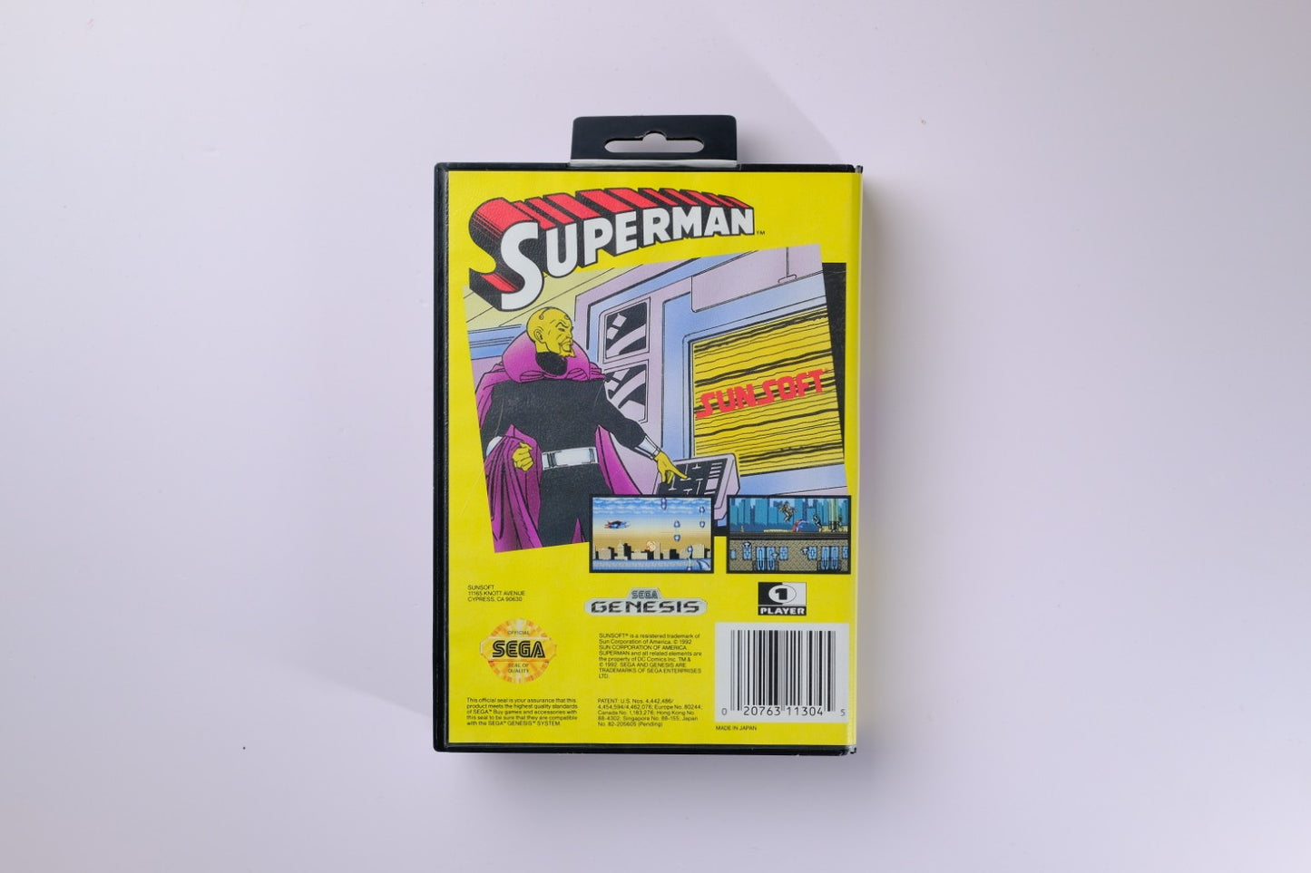 Superman Sega Genesis Complete