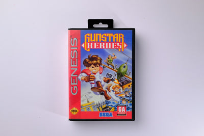 Gunstar Heroes Sega Genesis Complete