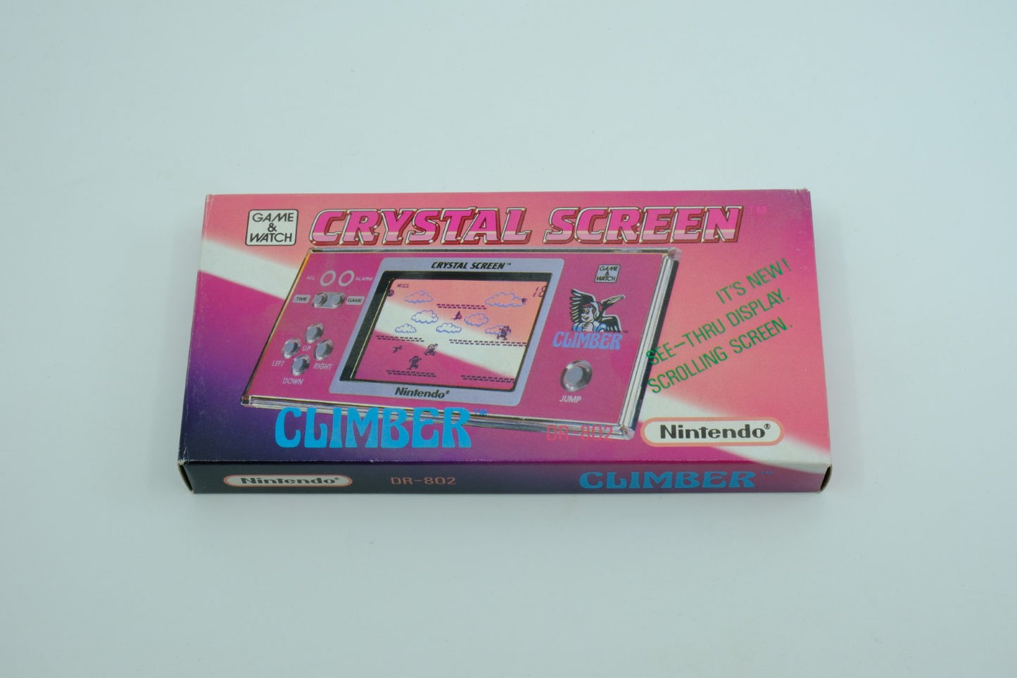 Nintendo Climber (Game & Watch Crystal Screen) – Complete in Box (CIB)
