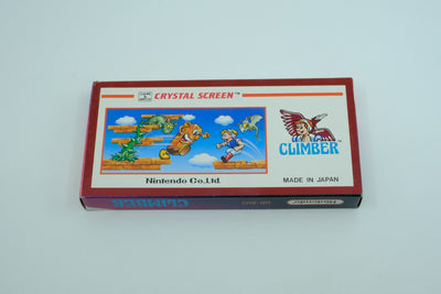 Nintendo Climber (Game & Watch Crystal Screen) – Complete in Box (CIB)