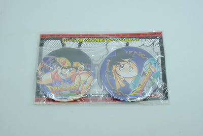 Dragon Quest: The Adventure of Dai –  Badge 2-Piece Set