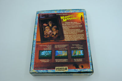 Maniac Mansion (IBM PC) – Complete in Box (CIB)