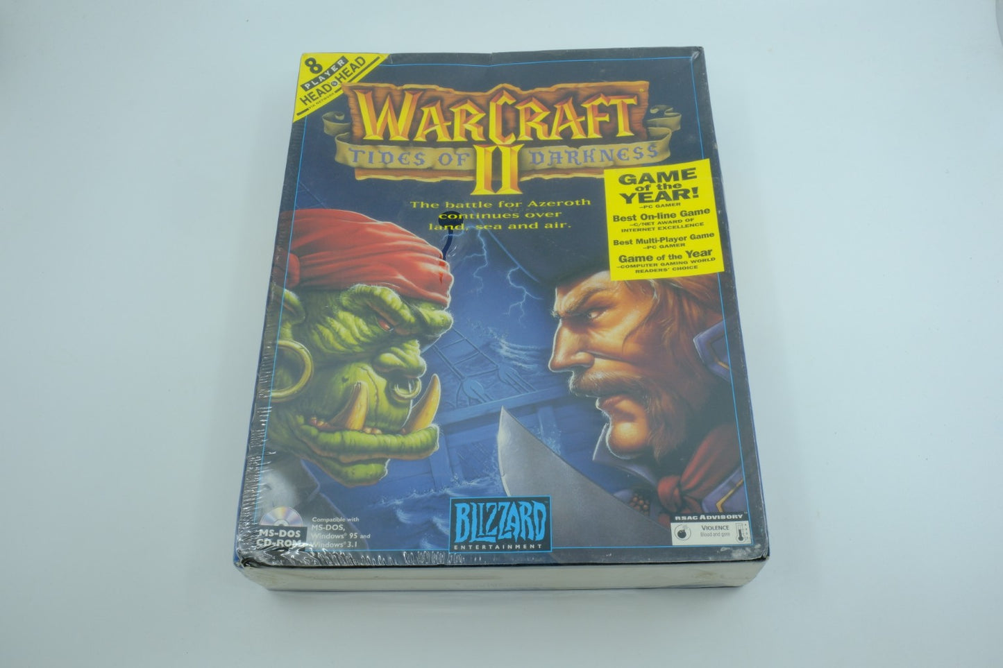 Warcraft II: Tides of Darkness (PC) – Sealed Big Box