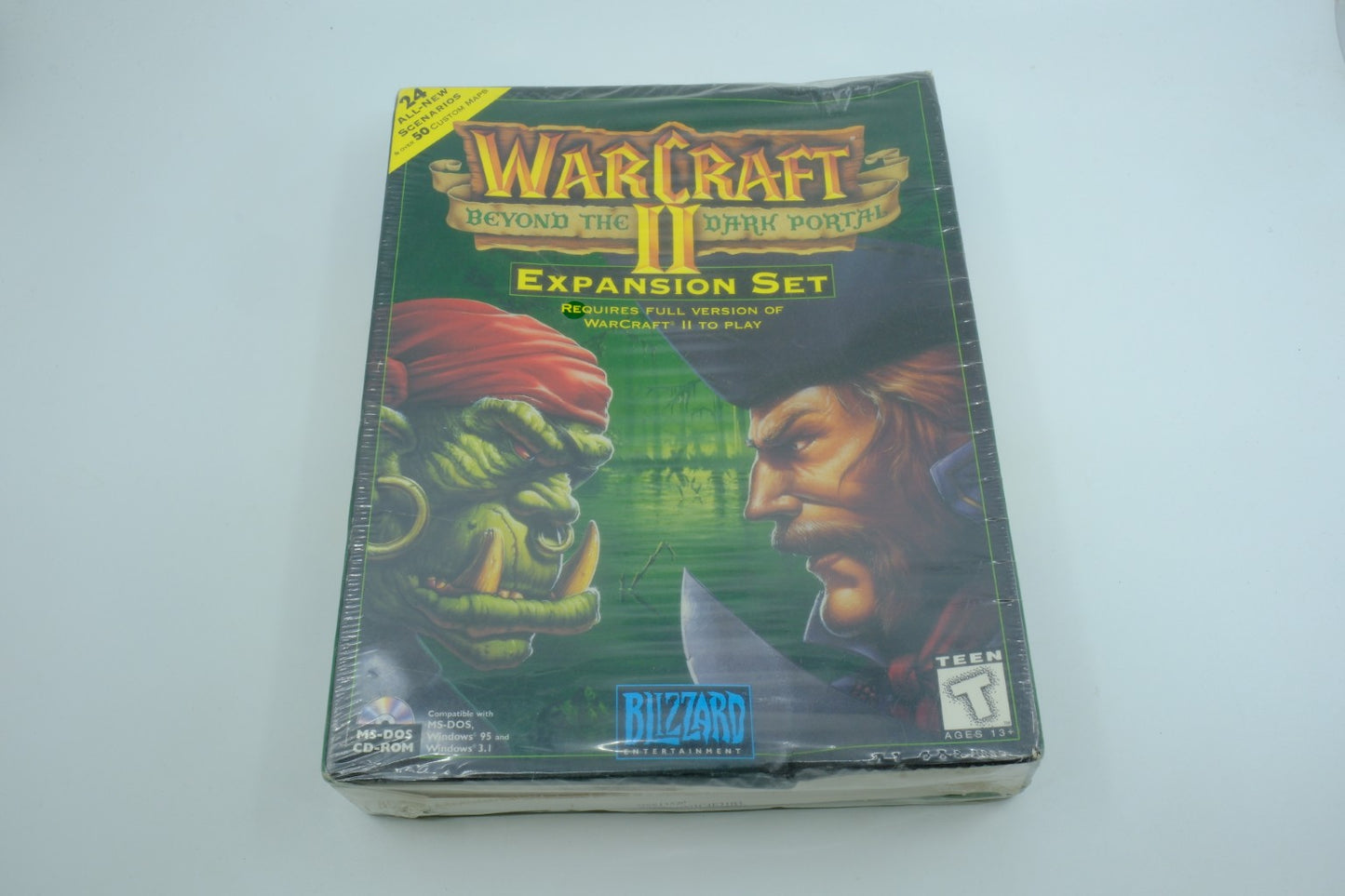 Warcraft II: Beyond the Dark Portal (PC) – Sealed Big Box Expansion Set
