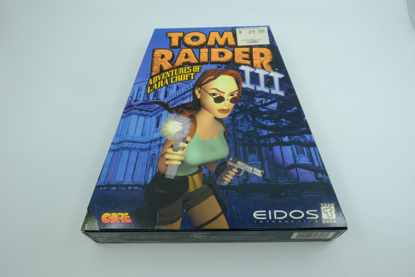 Tomb Raider III: Adventures of Lara Croft (PC) – Big Box Complete in Box (CIB)