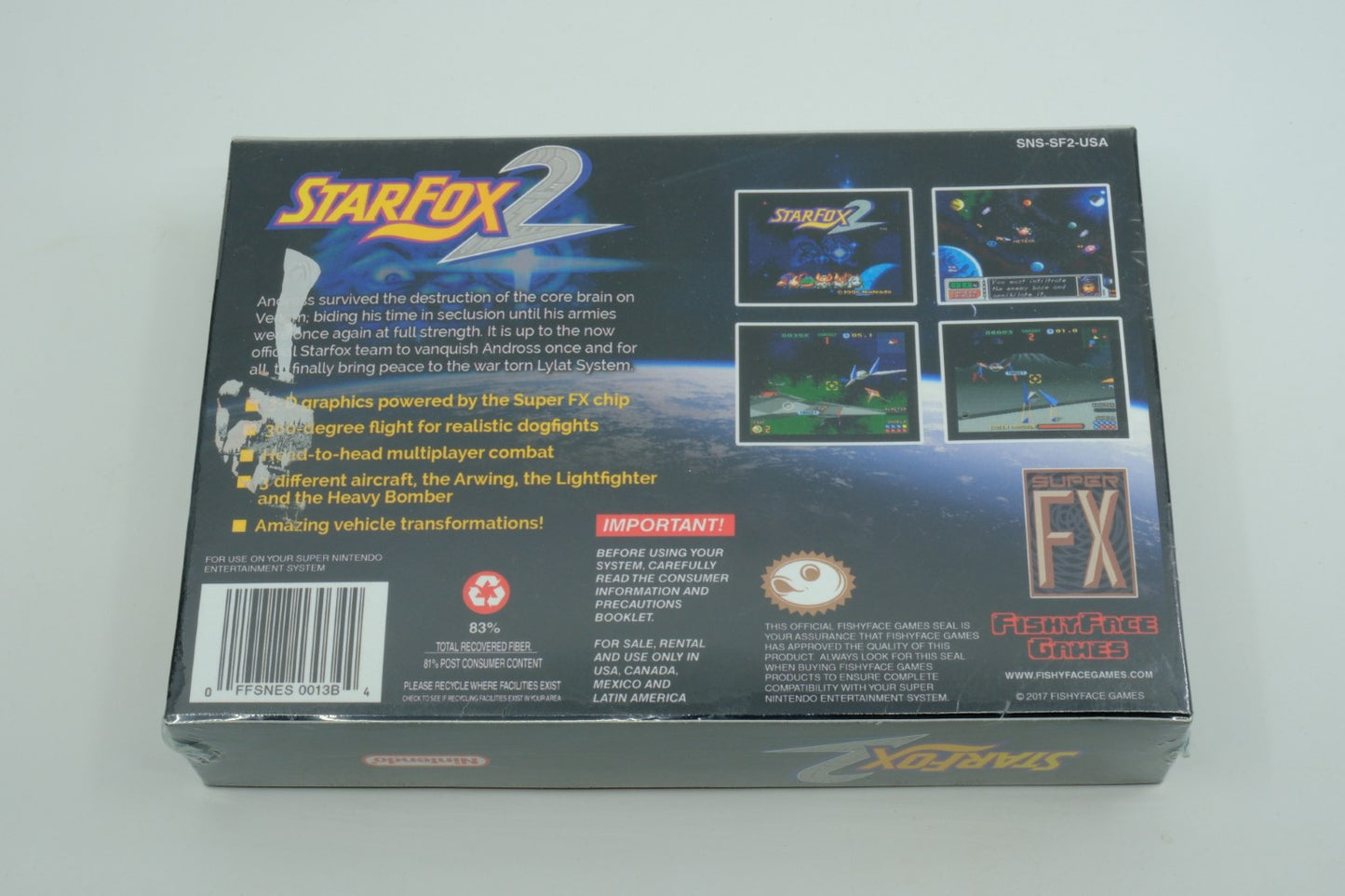 Star Fox 2 (Super Nintendo) – Factory Sealed Reproduction