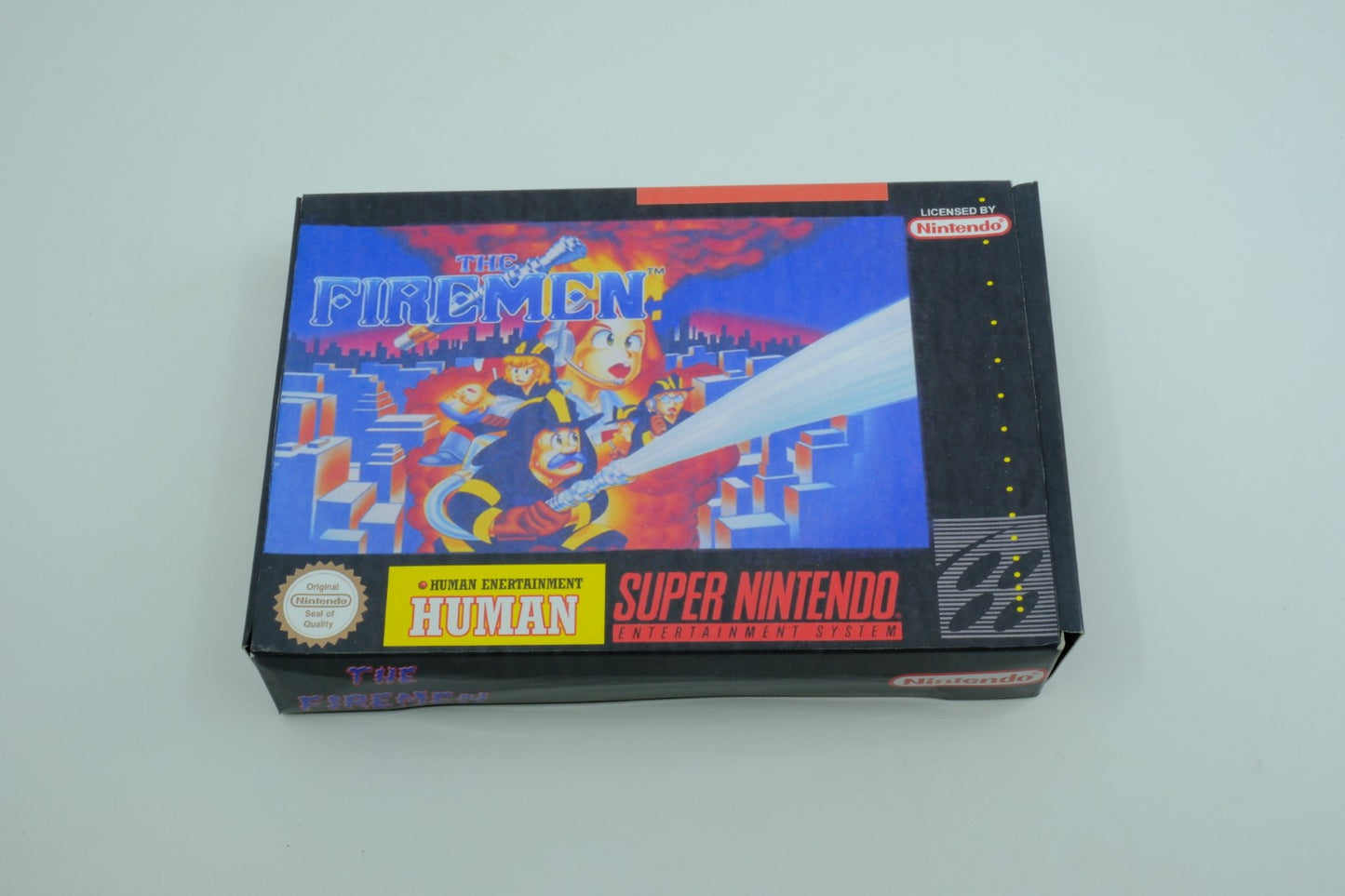 he Firemen (Super Nintendo) – Complete in Box (CIB) Reproduction