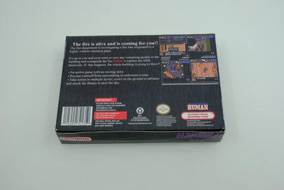 he Firemen (Super Nintendo) – Complete in Box (CIB) Reproduction
