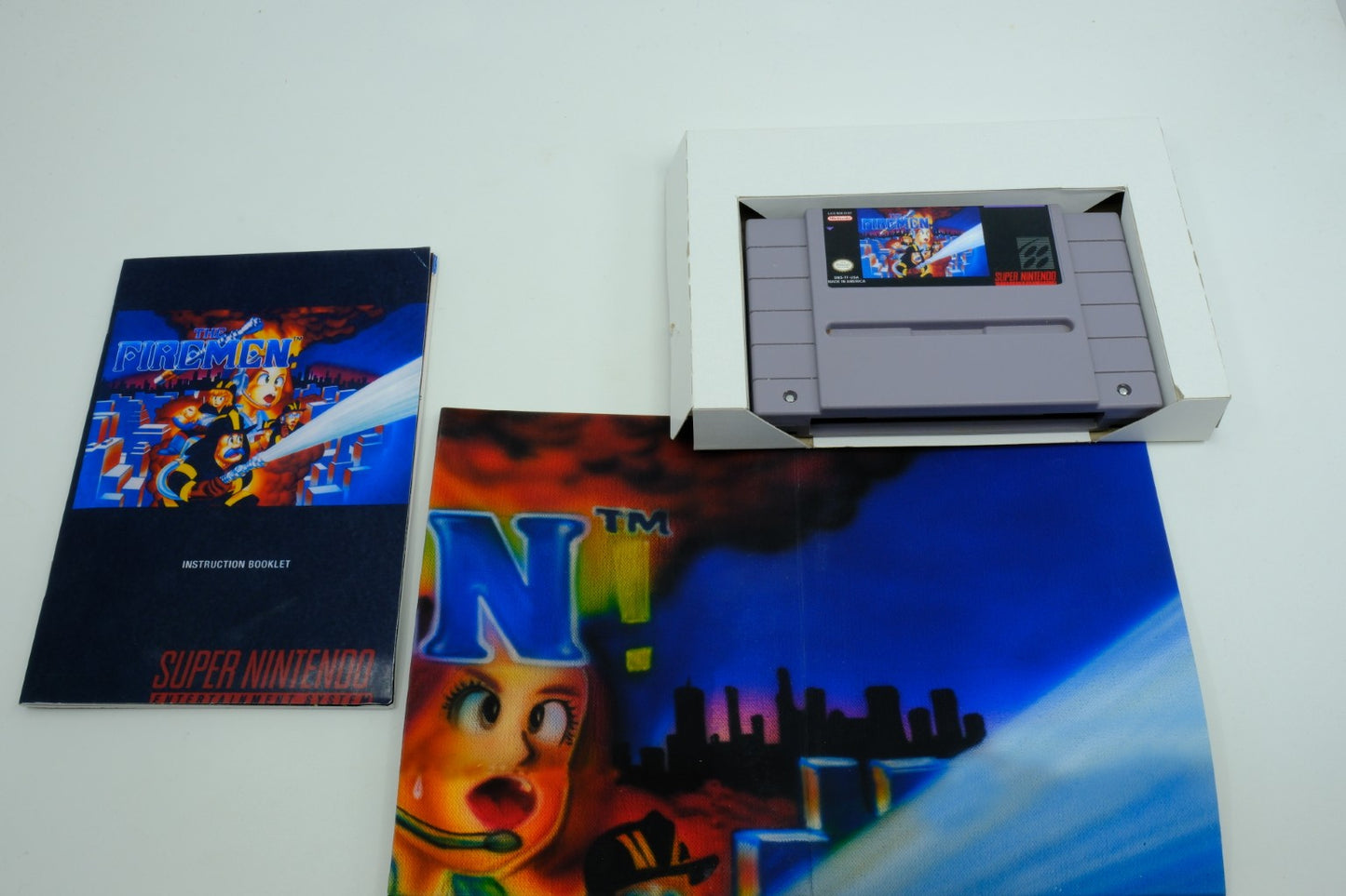 he Firemen (Super Nintendo) – Complete in Box (CIB) Reproduction